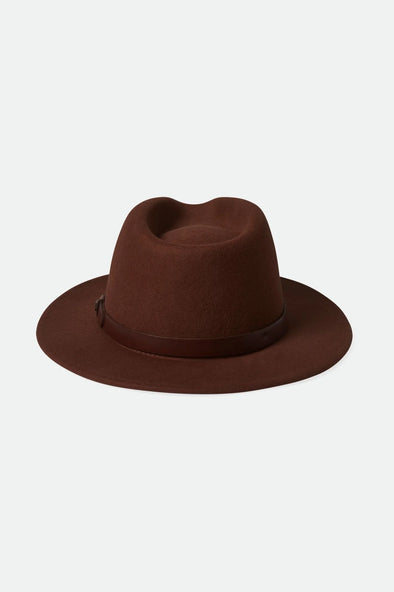 Brixton Messer Fedora Sepia