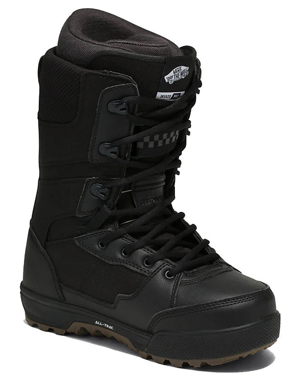 Vans Invado Pro Black/Gum Snowboard Boots 2025