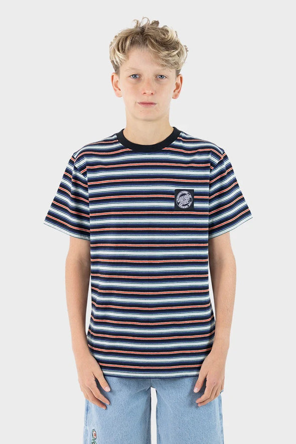 Santa Cruz Youth MFG Dot Patch Chest Tee