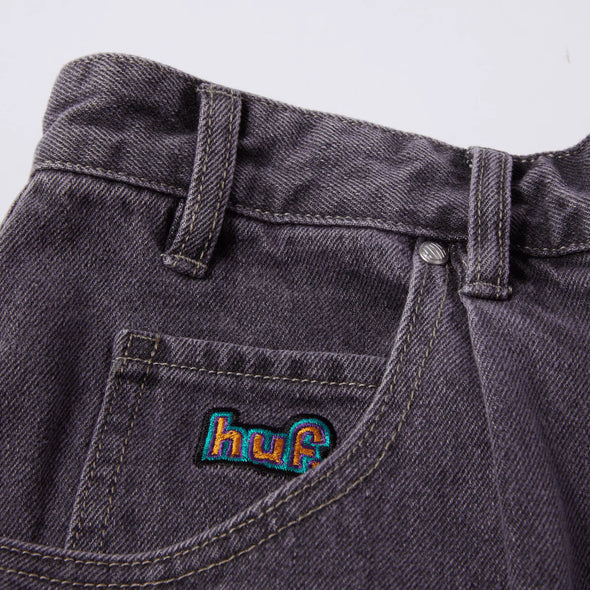 HUF Cromer Short Washed Black