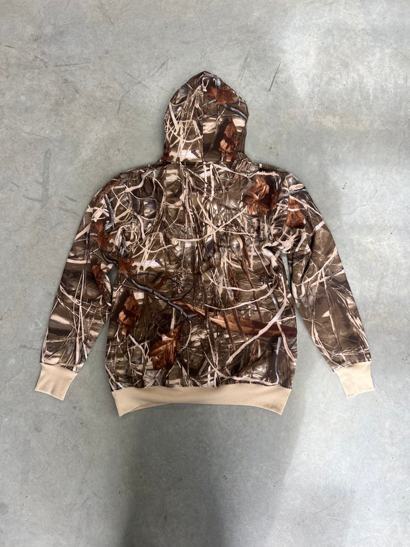 Whiteroom Bonded Hood Grass Camo