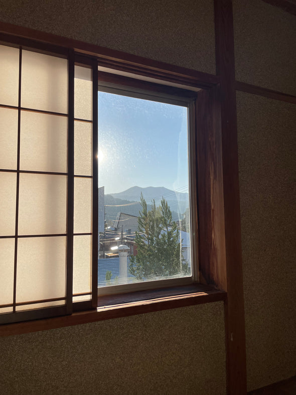 Views out to Tangram Resort from an upper bedroom