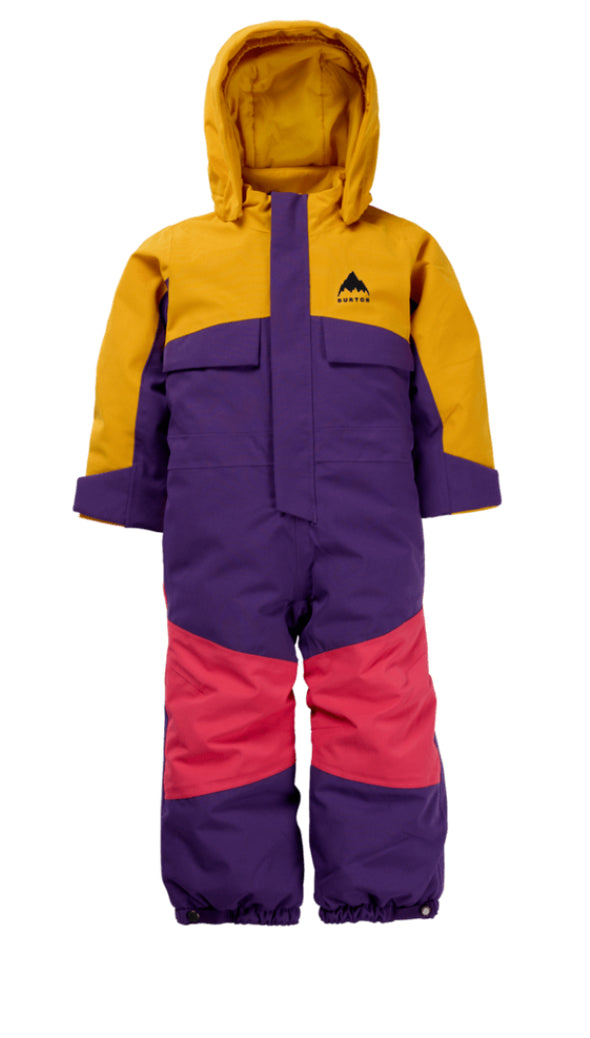 Burton Toddlers’ 2L One Piece Goldenrod Imperial/Imperial Purple 2025