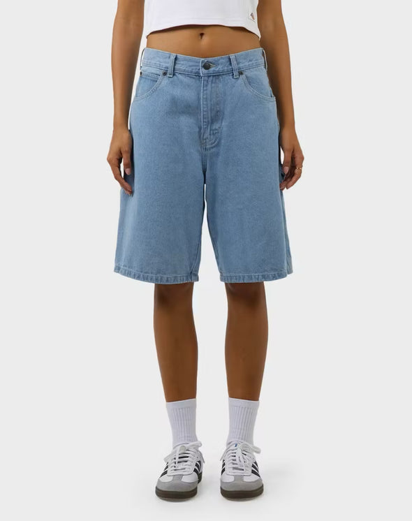 Dickies Carpenter Denim Relaxed Fit Shorts Light Indigo