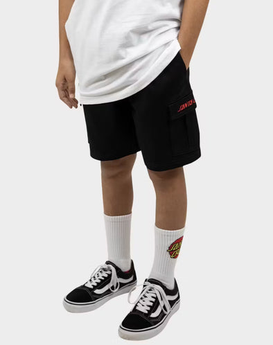 Santa Cruz Cali Cargo Short Black