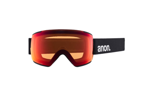 Anon M5 Black Perceive Sunny Red + Cloudy Burst Goggles 2025