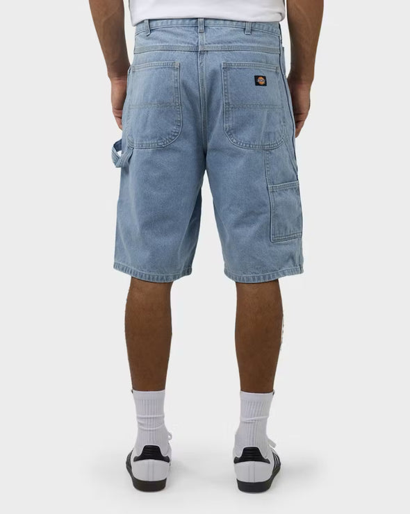 Dickies Carpenter Denim Relaxed Fit Shorts Light Indigo