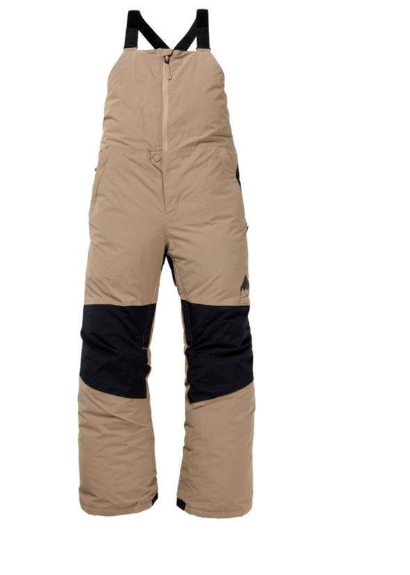 Burton Kids' Skylar Bib Pants Summit Taupe 2025