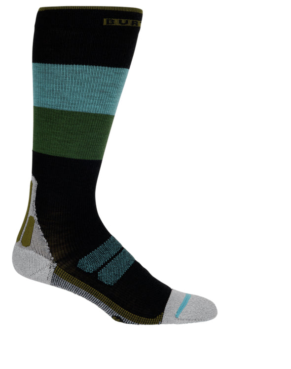 Burton Women’s Performance + Ultralight Compression Sock Petrol Green 2025