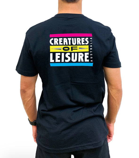 Creatures of Leisure Heritage SS Tee Black