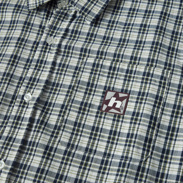 HUF H Star Plaid S/S Shirt Linen