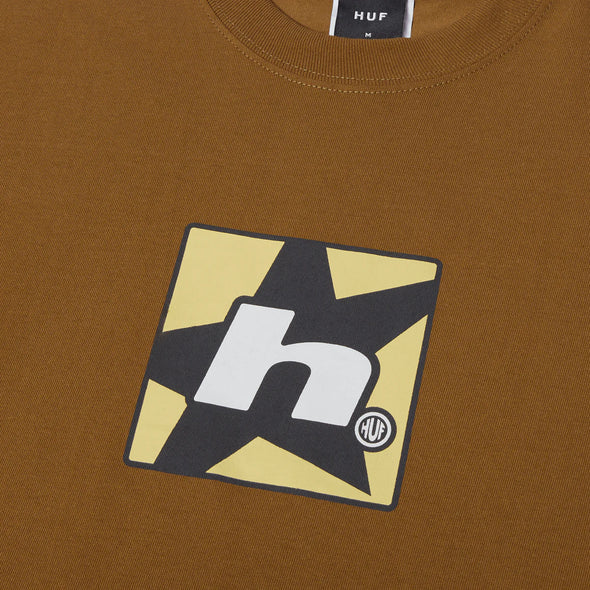 HUF H Star S/S Tee Mud