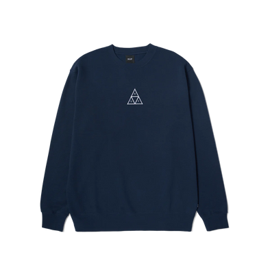 HUF Set Triple Triangle Crewneck Nightshade