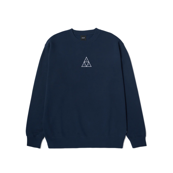 HUF Set Triple Triangle Crewneck Nightshade