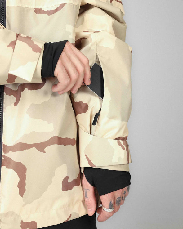 Beyond Medals Fullzip 2L Jacket Desert Camo