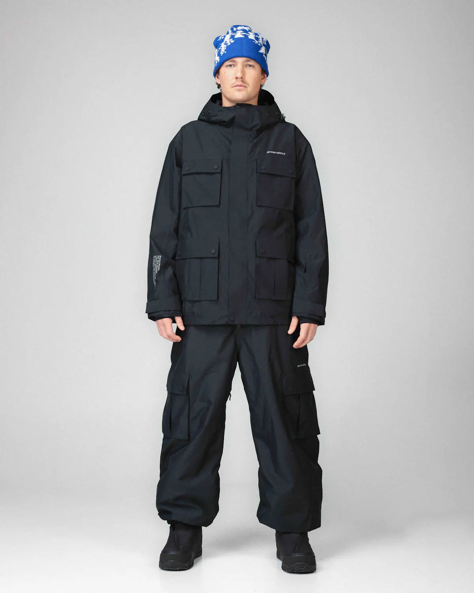 Beyond Medals Cargo 2L Pant Black – Whiteroom Snow