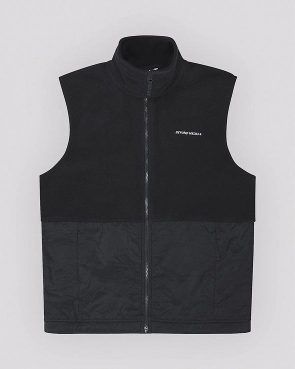 Beyond Medals Fleece Vest Black