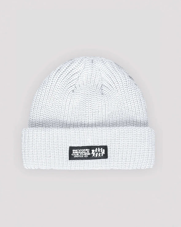 Beyond Medals Culture Beanie Grey