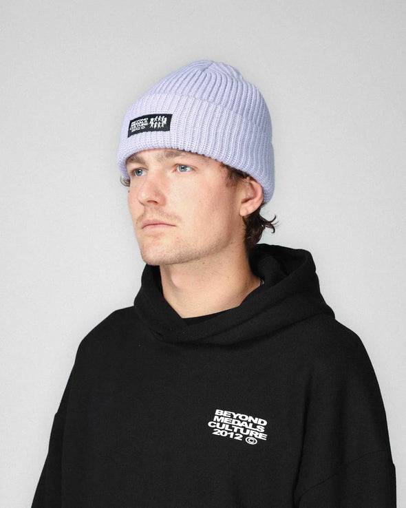 Beyond Medals Culture Beanie Purple