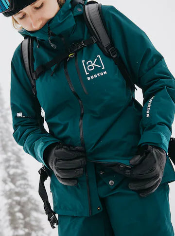 Burton Womens [ak] GORE‑TEX 2L Embark Jacket Deep Emerald 2025