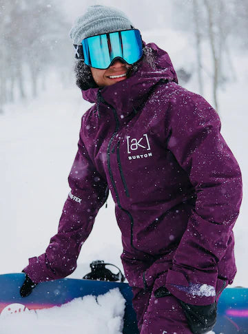 Burton [ak] Womens GORE-TEX Upshift Jacket Purple Root 2025