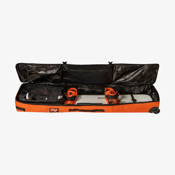 Union Wheeled Board Bag Orange