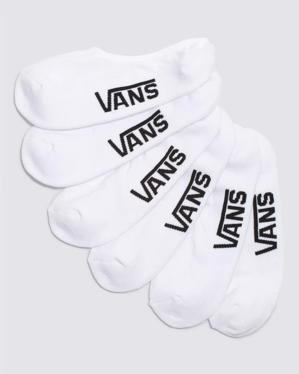 Vans Classic No Show Socks White