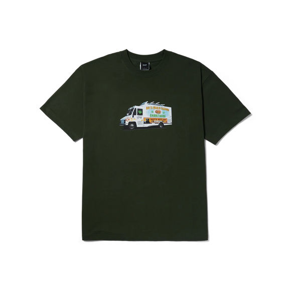 HUF Taco Truck Tee Hunter Green