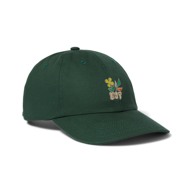 HUF Bloom CV 6 Panel Hat Hunter Green