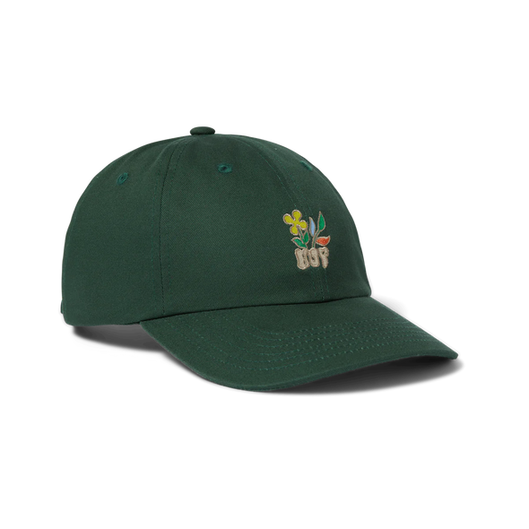 HUF Bloom CV 6 Panel Hat Hunter Green