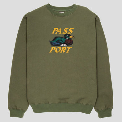 PASS~PORT Fast Duck Sweater Olive