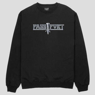 PASS~PORT Screwed Sweater Black