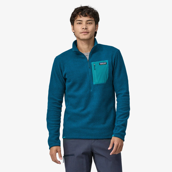 Patagonia Men’s R1 Air Zip Neck Lagom Blue