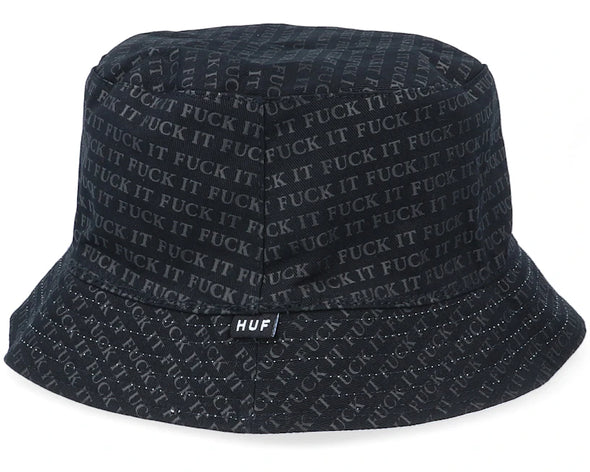 Huf Fuck It Reversible Bucket - Black/White