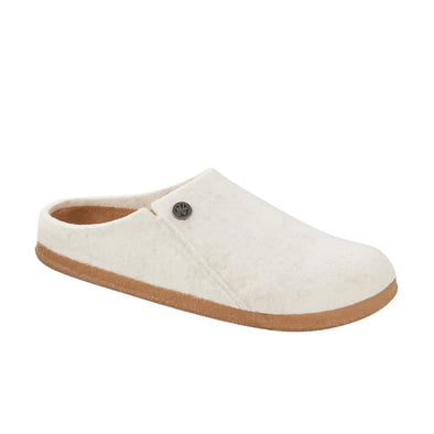 Birkenstock Zermatt Ecru Wool Felt Slipper