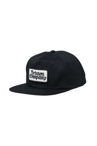 Brixton Norvell MP Snapback Cap Black