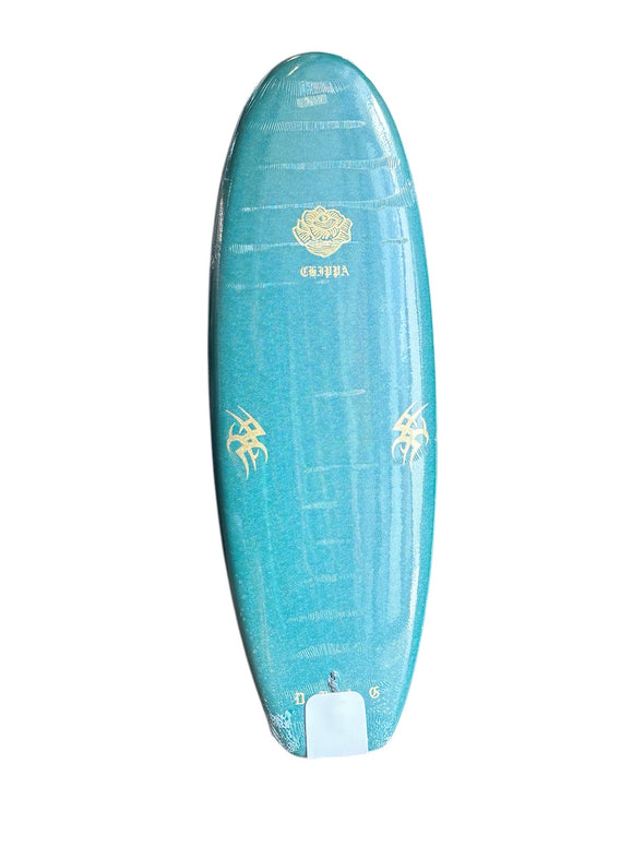 Drag 4’10” Drumstick Twin Fin Softboard