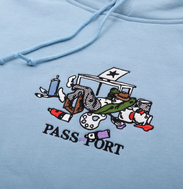 Passport Lucid Dream Hoodie Light Blue