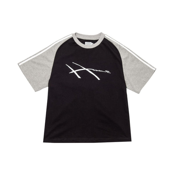 Hoddle Warped Jersey Tee Black