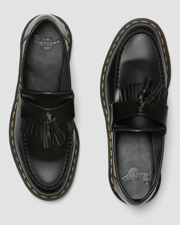 Dr. Martens Adrian Tassel Loafer Black Smooth