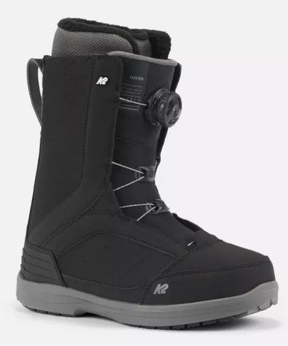 K2 Haven Snowboard Boots Black w Grey 2024