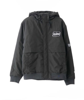 XLARGE Team Nylon Puffer Jacket Black