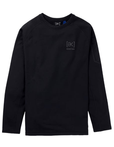 Burton [AK] Baker Stretch Fleece Crew True Black 2025