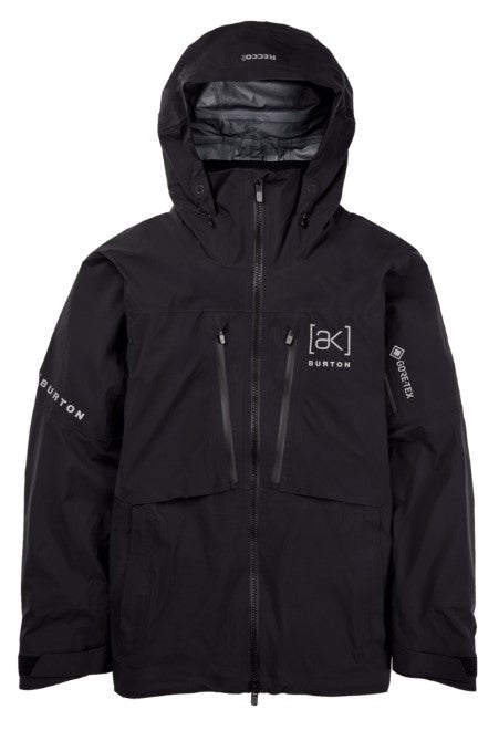 Burton Men’s [ak] GORE-TEX Hover Stretch 3L Jacket True Black 2025