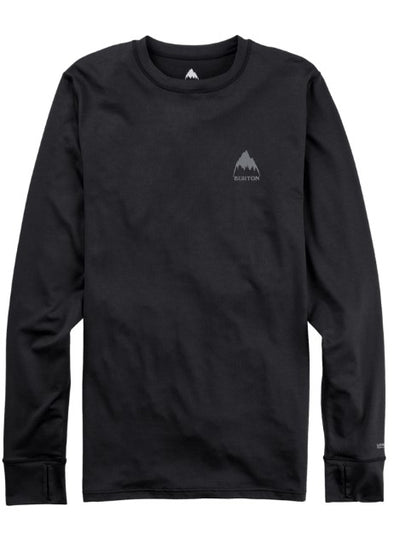 Burton Mens Lightweight X Crew True Black 2025