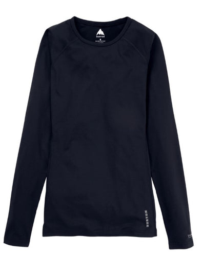 Burton Womens Midweight X Crew True Black 2025