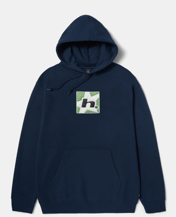 HUF H Star P/O Hoodie Nightshade