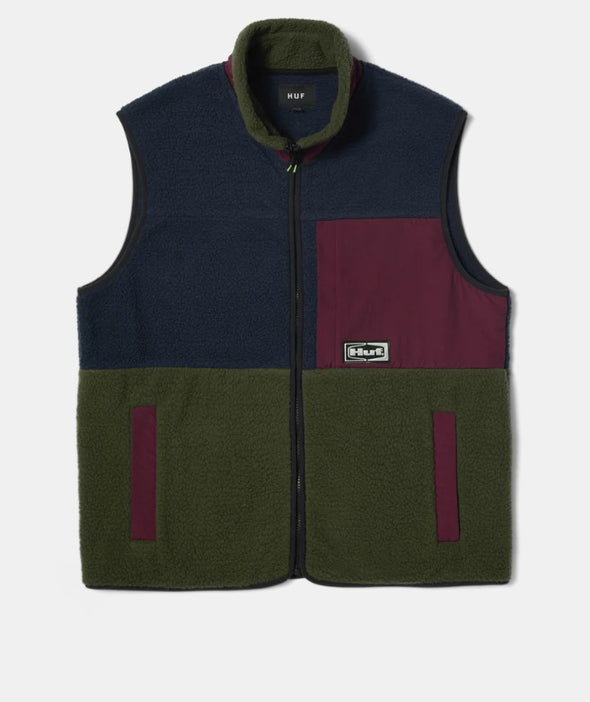 HUF Sonoma High Pile Vest Multi