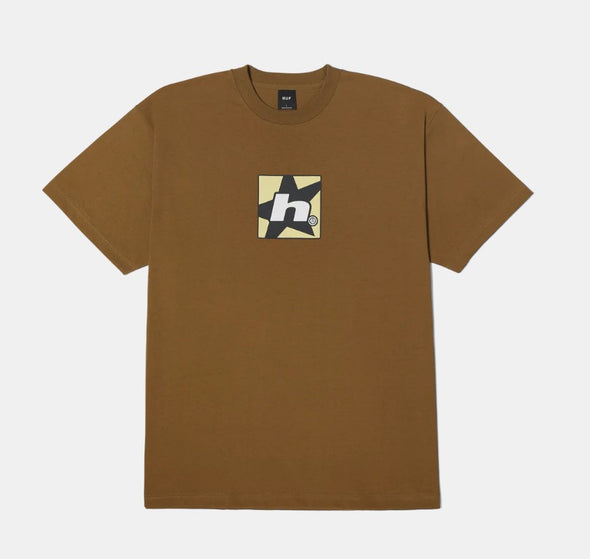 HUF H Star S/S Tee Mud