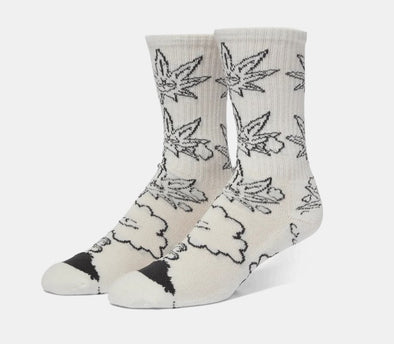 HUF Self Destruction Buddy Sock Linen